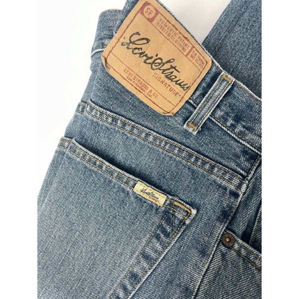 Levi Strauss Signature Regular Fit Jeans Men’s 38x34 Light Wash Denim Jeans